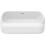 Duravit Qatego 2384500079 umywalka 50x40 cm prostokątna nablatowa biała zdj.4