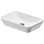 Duravit D-Neo 2397600070 umywalka 60x40 cm prostokątna nablatowa biała zdj.1