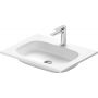 Duravit Sivida 2650003200 umywalka 62x48.5 cm prostokątna meblowa biała zdj.1