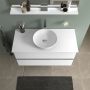 Duravit Sivida 2660003200 umywalka 40x40 cm okrągła nablatowa biała zdj.3