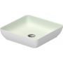 Duravit Sivida 266001FG00 umywalka 40x40 cm kwadratowa nablatowa biała-zielona zdj.1