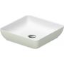 Duravit Sivida 266001FH00 umywalka 40x40 cm kwadratowa nablatowa biała-zielona zdj.1