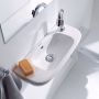 Duravit D-Code 07065000082 umywalka 50x22 cm półokrągła ścienna biała zdj.11