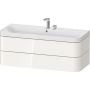 Duravit Happy D.2 Plus HP4349E22220000 umywalka z szafką 117.5 cm białą zdj.1