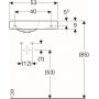 Geberit iCon 124053000 umywalka prostokątna 53x31 cm zdj.4