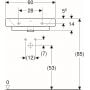 Geberit iCon 124560000 umywalka prostokątna 60x48 cm zdj.2