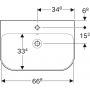 Geberit Smyle 500248011 umywalka zdj.4