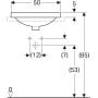 Geberit Variform 500712002 umywalka zdj.3