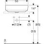 Geberit Variform 500775002 umywalka zdj.3