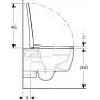 Geberit iCon 503233001 miska wc wisząca bez kołnierza biały połysk zdj.2