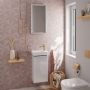 Hansgrohe Xelu Q 60314450 umywalka 36x25 cm prostokątna ścienna-meblowa biała zdj.5