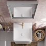 Hansgrohe Xelu Q 60316450 umywalka 50x48 cm prostokątna ścienna-meblowa biała zdj.4