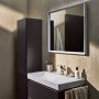 Hansgrohe Xelu Q 60318450 umywalka 80x48 cm prostokątna ścienna-meblowa biała zdj.4