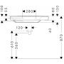 Hansgrohe Xelu Q 60319450 umywalka 80x48 cm prostokątna ścienna-meblowa biała zdj.3