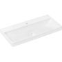 Hansgrohe Xelu Q 60321450 umywalka 100x48 cm prostokątna ścienna-meblowa biała zdj.1