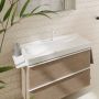 Hansgrohe Xelu Q 60321450 umywalka 100x48 cm prostokątna ścienna-meblowa biała zdj.4
