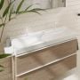 Hansgrohe Xelu Q 60322450 umywalka 120x48 cm prostokątna ścienna-meblowa biała zdj.6