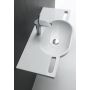 Hewi 95011201 umywalka 85x41.5 cm ścienna dla niepełnosprawnych biała zdj.3