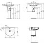 Ideal Standard Connect Air E137901 umywalka zdj.2