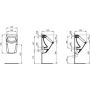 Ideal Standard Eurovit E375801 pisuar zdj.2