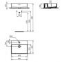 Ideal Standard Extra T374101 umywalka 50x40 cm prostokątna nablatowa biała zdj.2