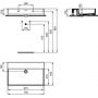 Ideal Standard Extra T389301 umywalka 70x45 cm prostokątna ścienna biała zdj.2