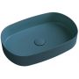 Isvea Infinity 10NF650552P umywalka 55x36 cm owalna zdj.1