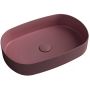 Isvea Infinity 10NF650552R umywalka 55x36 cm owalna zdj.1