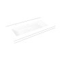 Kaldewei Cono 902406003001 umywalka 86.9x38.2 cm prostokątna podblatowa biała zdj.1