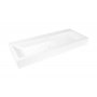 Kaldewei Cono 902706013001 umywalka 120x50 cm prostokątna ścienna biała zdj.1