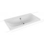Kaldewei Silenio 904006003001 umywalka 90x46 cm prostokątna nablatowa biała zdj.1