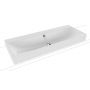 Kaldewei Silenio 904206003001 umywalka 90x46 cm prostokątna nablatowa biała zdj.1