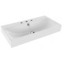 Kaldewei Silenio 904406033001 umywalka 90x46 cm prostokątna ścienna biała zdj.1