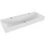 Kaldewei Silenio 904506363001 umywalka 120x46 cm prostokątna ścienna biała zdj.1