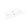 Kaldewei Silenio 906106313001 umywalka 93.4x39.1 cm prostokątna podblatowa biała zdj.1