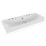 Kaldewei Silenio 906406053001 umywalka 120x46 cm prostokątna nablatowa biała zdj.1