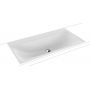 Kaldewei Silenio 907806313001 umywalka 90x46 cm prostokątna wpuszczana biała zdj.1