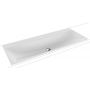 Kaldewei Silenio 907906303001 umywalka 120x46 cm prostokątna wpuszczana biała zdj.1