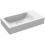 Kaldewei Cono 908006003001 umywalka 55x30 cm prostokątna ścienna biała zdj.1