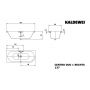 Kaldewei Centro Duo 1 283700010001 wanna prostokątna 180x80 cm biała zdj.2
