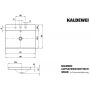 Kaldewei Silenio 903906033001 umywalka 60x46 cm prostokątna nablatowa biała zdj.2