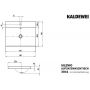 Kaldewei Silenio 904006303001 umywalka 90x46 cm prostokątna nablatowa biała zdj.2