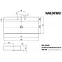 Kaldewei Silenio 906406033001 umywalka 120x46 cm prostokątna nablatowa biała zdj.2