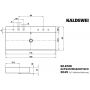 Kaldewei Silenio 906406053001 umywalka 120x46 cm prostokątna nablatowa biała zdj.2