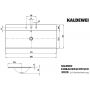 Kaldewei Silenio 907906033001 umywalka 120x46 cm prostokątna wpuszczana biała zdj.2