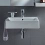 Koło Twins L51150000 umywalka 50x46 cm prostokątna ścienna-meblowa biała zdj.6
