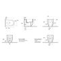 Kerasan Flo 312201 bidet stojący biały zdj.2