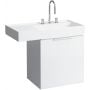 Laufen Kartell H8103390001121 umywalka 90x46 cm prostokątna ścienna-meblowa biała zdj.1