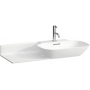 Laufen Ino H8133010001041 umywalka 90x45 cm owalna ścienna biała zdj.1