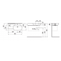 Laufen Ino H8133010001041 umywalka 90x45 cm owalna ścienna biała zdj.2